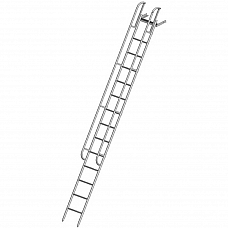 картинка Лестницы приставные наклонные алюминиевые ЛПНА-М-4,2СПШ; ЛПНА-М-4,2М; ЛПНА-М-6,0