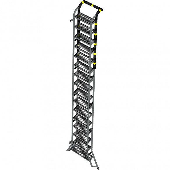 картинка Лестница приставная алюминиевая ЛПА-4,3А