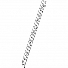 картинка Лестницы приставные наклонные алюминиевые ЛПНА-М-8,2; ЛПНА-М-8,2М