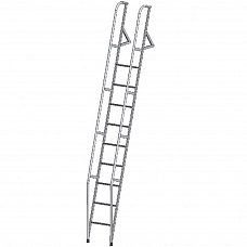 картинка Лестница приставная наклонная алюминиевая ЛПНА-М-3,25М